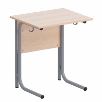 Стол ученический одноместный на круглой трубе - fgospostavki.ru - Киров