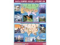 Таблица демонстрационная "Объекты всемирного наследия в Зарубежной Азии" (100*140) - fgospostavki.ru - Киров