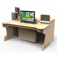 Профессиональный мультимедийный интерактивный развивающий логопедический стол Logo - fgospostavki.ru - Киров