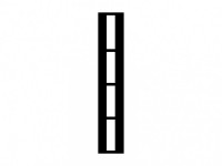 Набор магнитных карточек "Двойная тактовая черта" (6 штук) - fgospostavki.ru - Киров