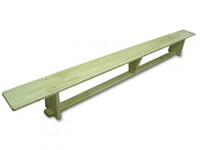 Скамейка гимнастическая (деревянные ножки) (3,5 м)  - fgospostavki.ru - Киров