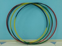 Обруч с утяжелителем стальной "Радуга" (900 миллиметров, 1050 грамм) - fgospostavki.ru - Киров