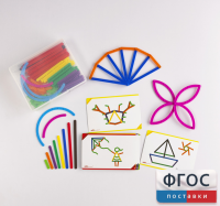 Палочки счетные Геостикс "Юниор". Набор с заданиями - fgospostavki.ru - Киров