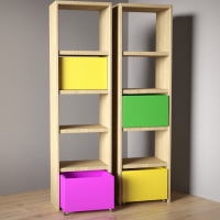 Стеллаж «Детская радость» - fgospostavki.ru - Киров