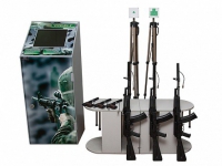 Учебно-тренировочный комплекс огневой подготовки "Стрелец-5" (массогабаритные макеты оружия 3 АК и 3 ПМ, металлический шкаф, сенсорный антивандальный монитор) - fgospostavki.ru - Киров