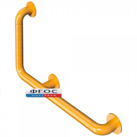 Поручень вертикальный угловой "Антибак" 600 х 350 миллиметров - fgospostavki.ru - Киров