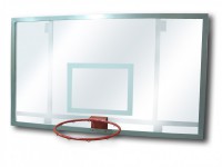 Щит баскетбольный игровой, поликарбонат (1800х1200 миллиметров) - fgospostavki.ru - Киров