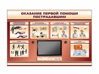Многофункциональный интерактивный стенд-тренажер "Оказание первой помощи пострадавшим" для учащихся общеобразовательных учреждений - fgospostavki.ru - Киров