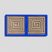 Такт-панель «Синий лабиринт № 4» - fgospostavki.ru - Киров