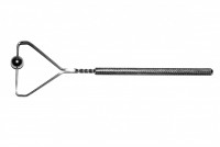 Зонд массажный для миогимнастики с бусинкой на толстой ручке с накаткой (Автор Томилина С.М.) - fgospostavki.ru - Киров