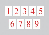 Магнитная математика Наталии Пятибратовой (Карточки с числами) - fgospostavki.ru - Киров