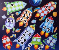 Магнитная доска "Ракеты" - fgospostavki.ru - Киров