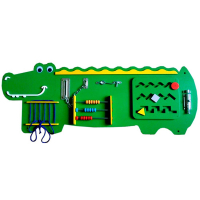 Бизиборд «Зелёный крокодильчик» - fgospostavki.ru - Киров