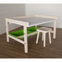 Стол растущий на регулируемых ножках «Снежок №1» - fgospostavki.ru - Киров