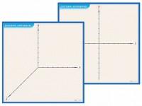Фрагмент (демонстрационный) маркерный (двухсторонний) "Координатная плоскость" - fgospostavki.ru - Киров