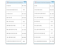 Комплект карточек (10) "Обучающий калейдоскоп. Умножение на 7, 8 и 9" - fgospostavki.ru - Киров