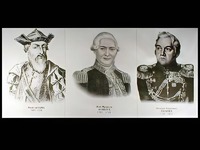 Портреты путешественников (25 штук, формат А3) - fgospostavki.ru - Киров