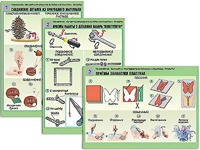Комплект таблиц "Технология. Обработка природного материала и пластика" (6 таблиц, А1, ламинированные) - fgospostavki.ru - Киров