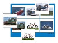 Логопедическое лото "Транспорт" (4 планшета, 24 карточки, цветное, ламинированное) - fgospostavki.ru - Киров