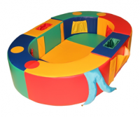 Манеж овальный 150х100х30 сантиметров - fgospostavki.ru - Киров