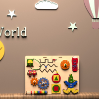 Бизиборд «Весёлые игры» - fgospostavki.ru - Киров