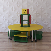 Модульный стеллаж "Весёлый робот" - fgospostavki.ru - Киров