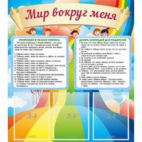 Стенд "Мир вокруг меня" - fgospostavki.ru - Киров