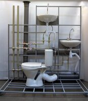 Учебный стенд «Система канализации многоквартирного дома» - fgospostavki.ru - Киров