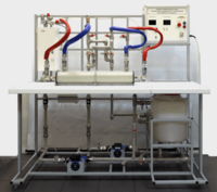 Учебный лабораторный стенд «Определение коэффициента теплопередачи теплообменного аппарата» - fgospostavki.ru - Киров