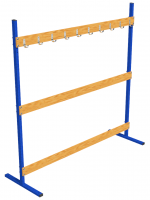 Стеллаж для лыж на 10 пар лыж - fgospostavki.ru - Киров