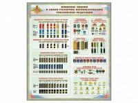 Стенд "Воинские звания и знаки различия военнослужащих Российской Федерации" - fgospostavki.ru - Киров