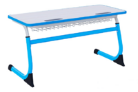 Парта SMARTY двухместная регулируемая по высоте с антивандальной кромкой - fgospostavki.ru - Киров
