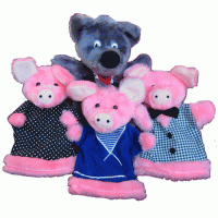 Набор перчаточных кукол "Три поросенка" - fgospostavki.ru - Киров