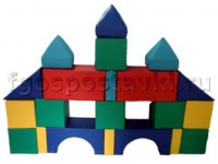 Мягкий модуль-конструктор "Городок" (21 элемент) - fgospostavki.ru - Киров