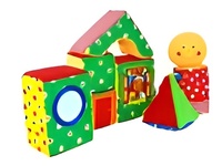 Развивающая игрушка для детей с нарушением зрения "Конструктор Колобок" - fgospostavki.ru - Киров