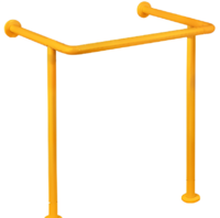 Поручень с антибактериальным покрытием (желтый) - fgospostavki.ru - Киров