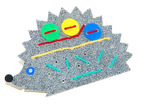 Игра-шнуровка для слабовидящих детей "Ежик" - fgospostavki.ru - Киров