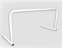 Барьер тренировочный регулируемой высоты (кнопочный фиксатор) - fgospostavki.ru - Киров