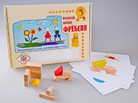 Игровой набор Фребеля "Конструктор деревянный без соединений-1" (Серия "Эксперимент") - fgospostavki.ru - Киров