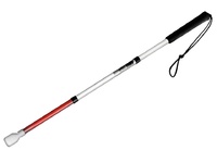 Трость складная графит детская на крючке 85 сантиметров (3 светоотражающих звена) - fgospostavki.ru - Киров