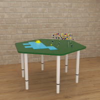 Игровой стол для развития мелкой моторики Маленькие горки - fgospostavki.ru - Киров