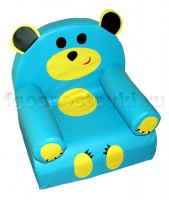 Кресло "Мишка" ВИК с подлокотниками и аппликацией - fgospostavki.ru - Киров