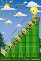 Интерактивная таблица на магнитах "Лесенка для счета" - fgospostavki.ru - Киров