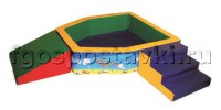 Сухой бассейн "Морская крепость" 1,5х1,2м - fgospostavki.ru - Киров