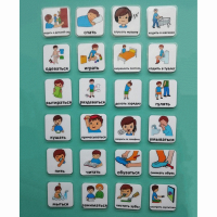 Набор карточек " Повседневные действия 1" - fgospostavki.ru - Киров