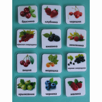 Набор карточек "Ягоды" - fgospostavki.ru - Киров