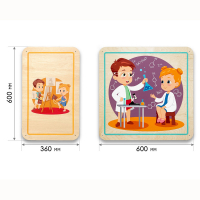 Набор стеновых панелей «Мои увлечения - Весёлые эксперименты» - fgospostavki.ru - Киров