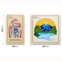 Набор стеновых панелей «Памятные места России - Казань, Камчатка» - fgospostavki.ru - Киров