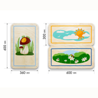 Набор стеновых панелей «Природа нашего края - Прогулка» - fgospostavki.ru - Киров