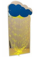 Зеркальное панно с фибероптическими нитями и Облаком - fgospostavki.ru - Киров